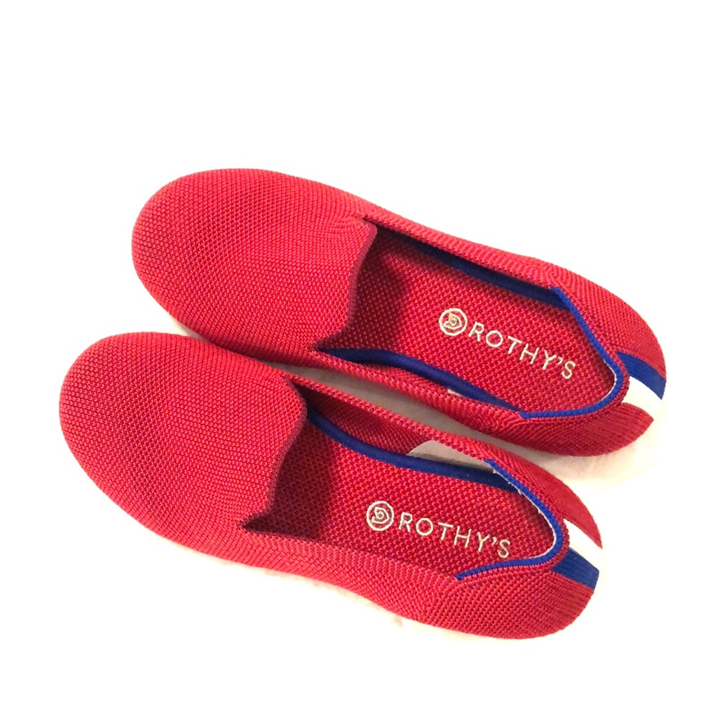 Rothy's Red Loafers for a Sz 2 Little Girl ❤️